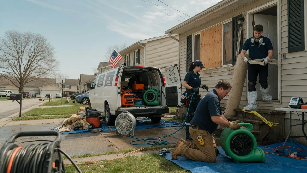 Water Damage Restoration in Gibson, GA near me